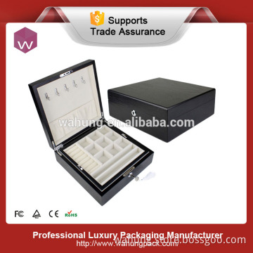 Customize decorative wooden jewellery box wholesale